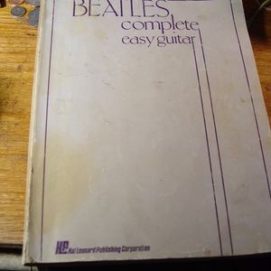 beatles complete easy guitar book